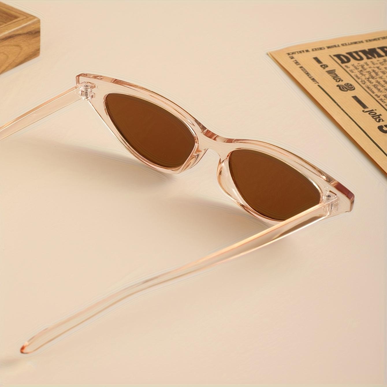 

Small Cat Eye Sunglasses Women Cute Skinny Cat Eye Eyewear Retro Vintage Narrow Cateye Sunglasses black