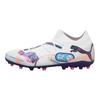 Puma Future 7 Match Mg Fotbalové boty na umělou trávu Unisex Fotbalové boty Bílá Modrá Růžová 108136-01