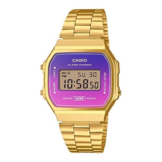 [Casio] CASIO Цифровые часы Серия Vintage Градиентный Цвет A168WERG-2A Мужские Женские Детские Золотой Зарубежная Модель [Параллельный Импорт]