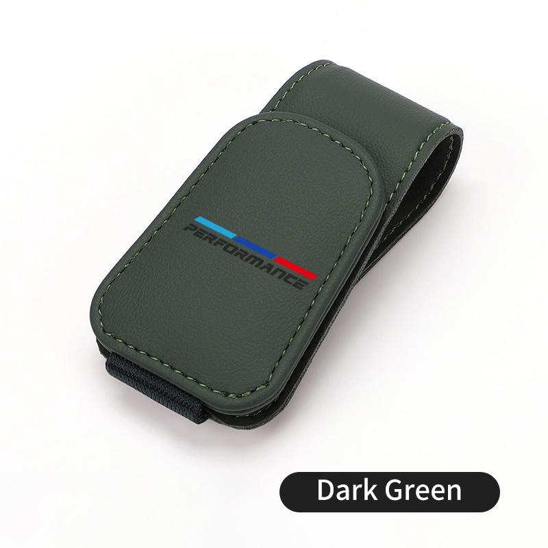 Drswk4 Car Sunglasses Holder Magnetic Portable Ticket Card Clip Auto Accessories For BMW X1 X3 X4 X5 X7 G20 G38 F20 F39 F48 E46 E60 E36