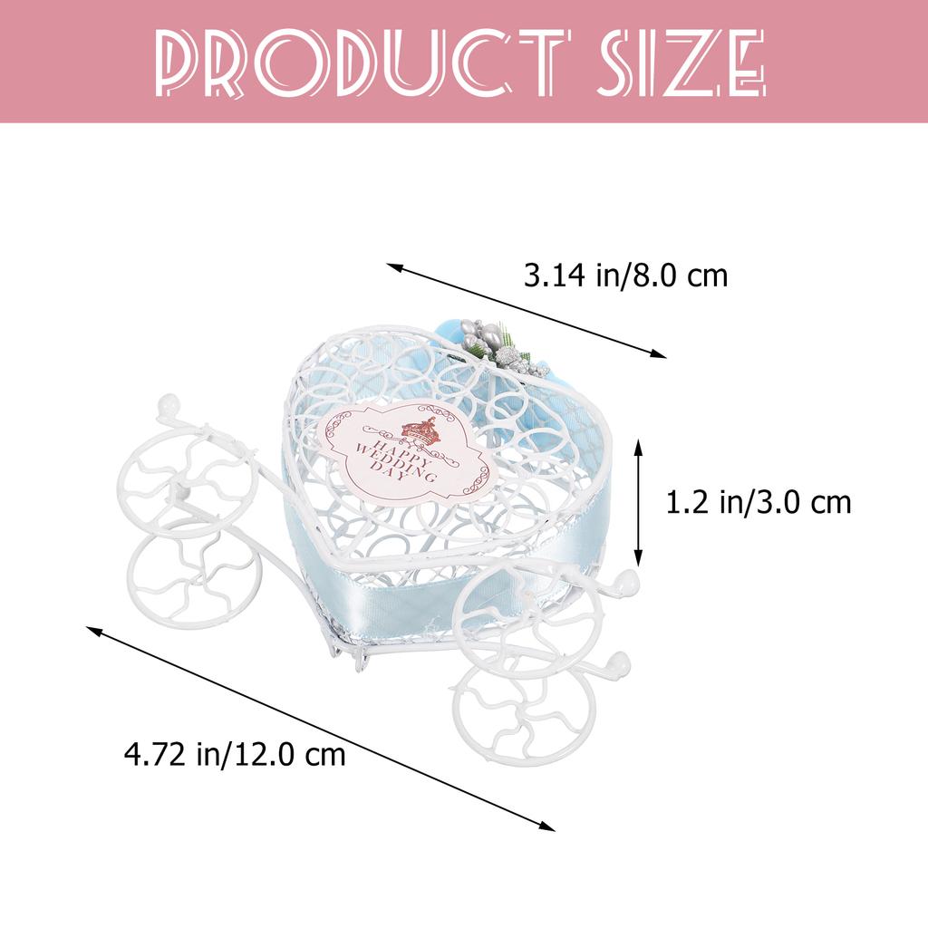 5Pcs Candies Box for Wedding Premium Chocolate Gift Box Creative Design Decorative Candy Holder for Party Favors