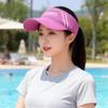Outdoor Sport Sun Hat Caps Women Empty Top Hat Golf Tennis Hat Breathable Visor Baseball Cap Hiking Hat Cap For Women Men Summer
