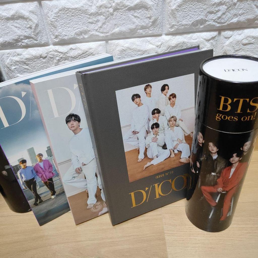[USED] BTS DICON 3 photobooks and 2 posters