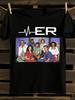 ER TV-Show Medizin-Thema Grafik-T-Shirt