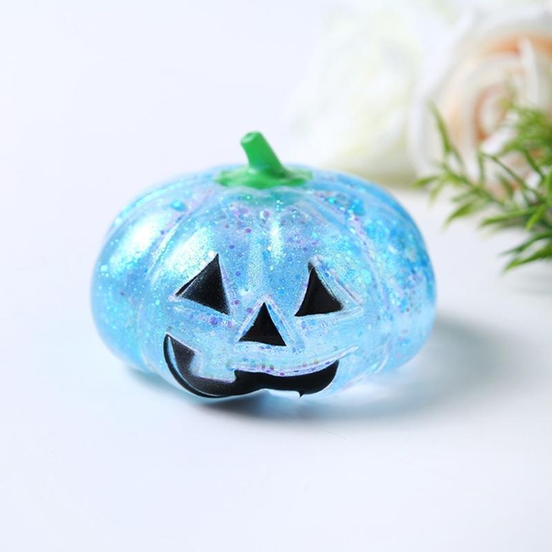 Soft Plastic Sensory Toy For Adults Kids Halloween Party Decoration Gift Anxiety Relief Squeeze Stress Ball