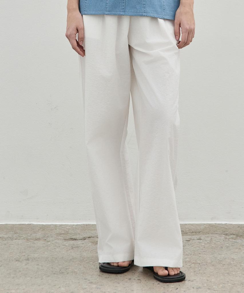 ELLIOTI Nylon Wide Banding Pants_3Color