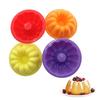 3pcs/5pcs Chimney Shaped Savarin Cake Silicone Mold 7cm Bundt Baking Pan Chiffon Cake Mould