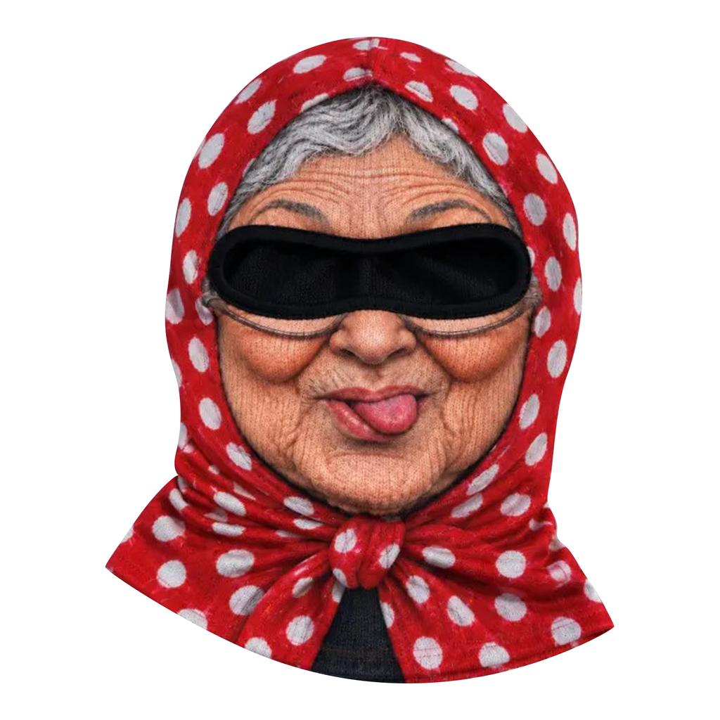 Breathable Face Cover for Riding, Skiing and Outdoor Sports, Novelty Pattern