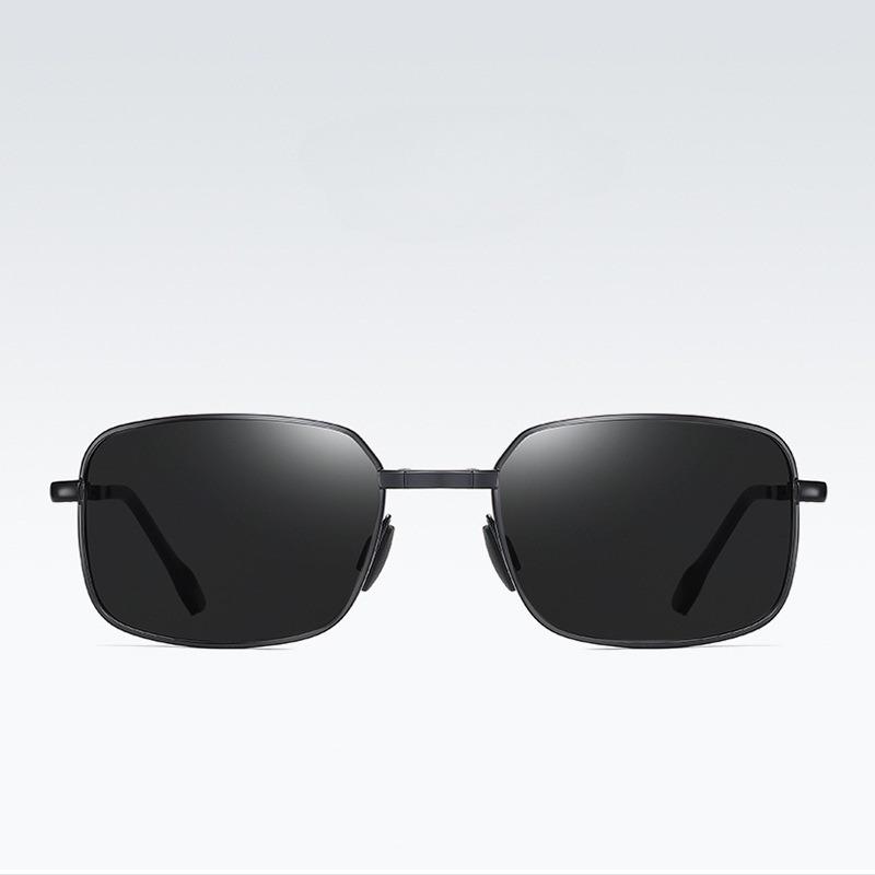 Polarized Folding Pochromics Sunglasses for Men's Driving Night Vision Glasses Day and Night
