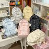 Schoolbag Fresh Sea Salt Blue Youth Vitality Primary and Secondary School Students Grades 1-9 Backpack High Value Multi-compartment Design Backpack