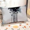Bamboo Pattern Pillowcase Decor Suitable For Sofa Bedroom Car Pillow Cover Cushion Rectangular Back Cushion