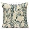Vintage Floral Bee Decorative Cushion Covers Nordic Home Decor Sofa Chair Living Room Cushions Custom Throw Pillow Covers