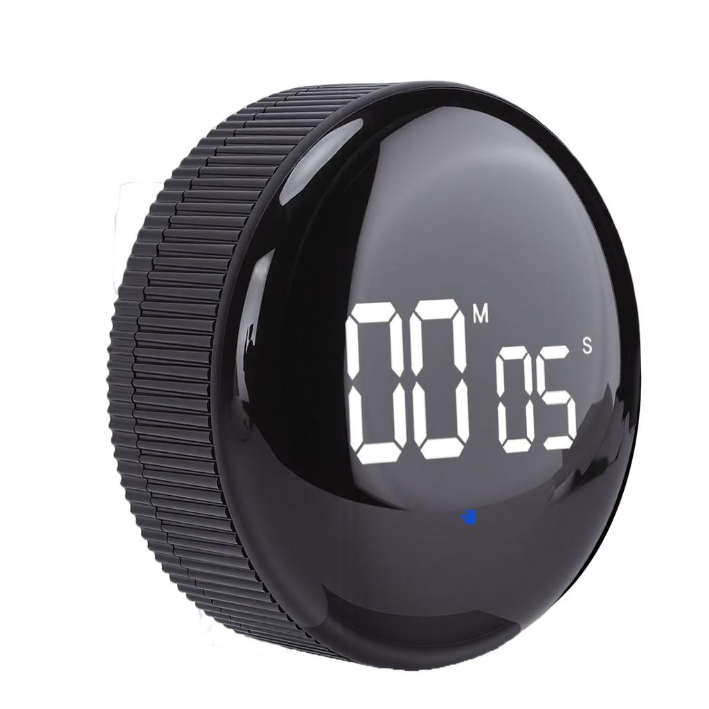 Digital Kitchen Timer Magnetic Countdown Countup Timer with Large LED Display USB Rechargeable Easy for Cooking Backing