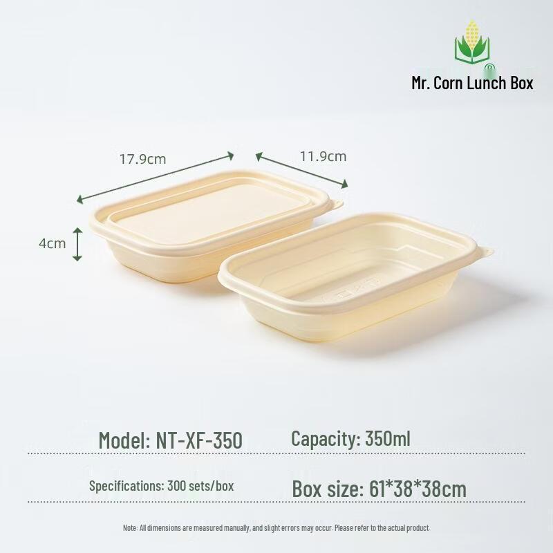 Biodegradable Corn Starch Food Containers