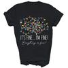 Its Fine Im Fine Everything Is Funny Unisex Shirt Gift