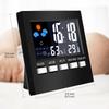 Digital Alarm Clocks LCD Temperature Humidity Weather Station Display Table Clock