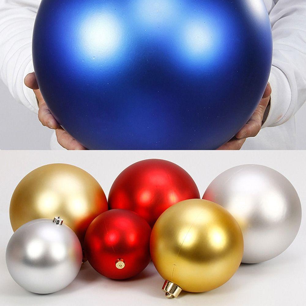 Weihnachtsdekoration 12/15/20CM Weihnachtskugel Mattes Finish Kugelform Matte Kugel Neujahrsdekoration Weihnachtszeit