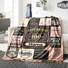 100Th Birthday Celebration Customize Your Name Blanket Soft And Comfortable It'S The Perfect Gift For Family Friends Or Loved Ones Suitable For All