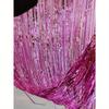 1pc Plastic Tassel Curtain, Modern Fringe Rain Curtain For Party