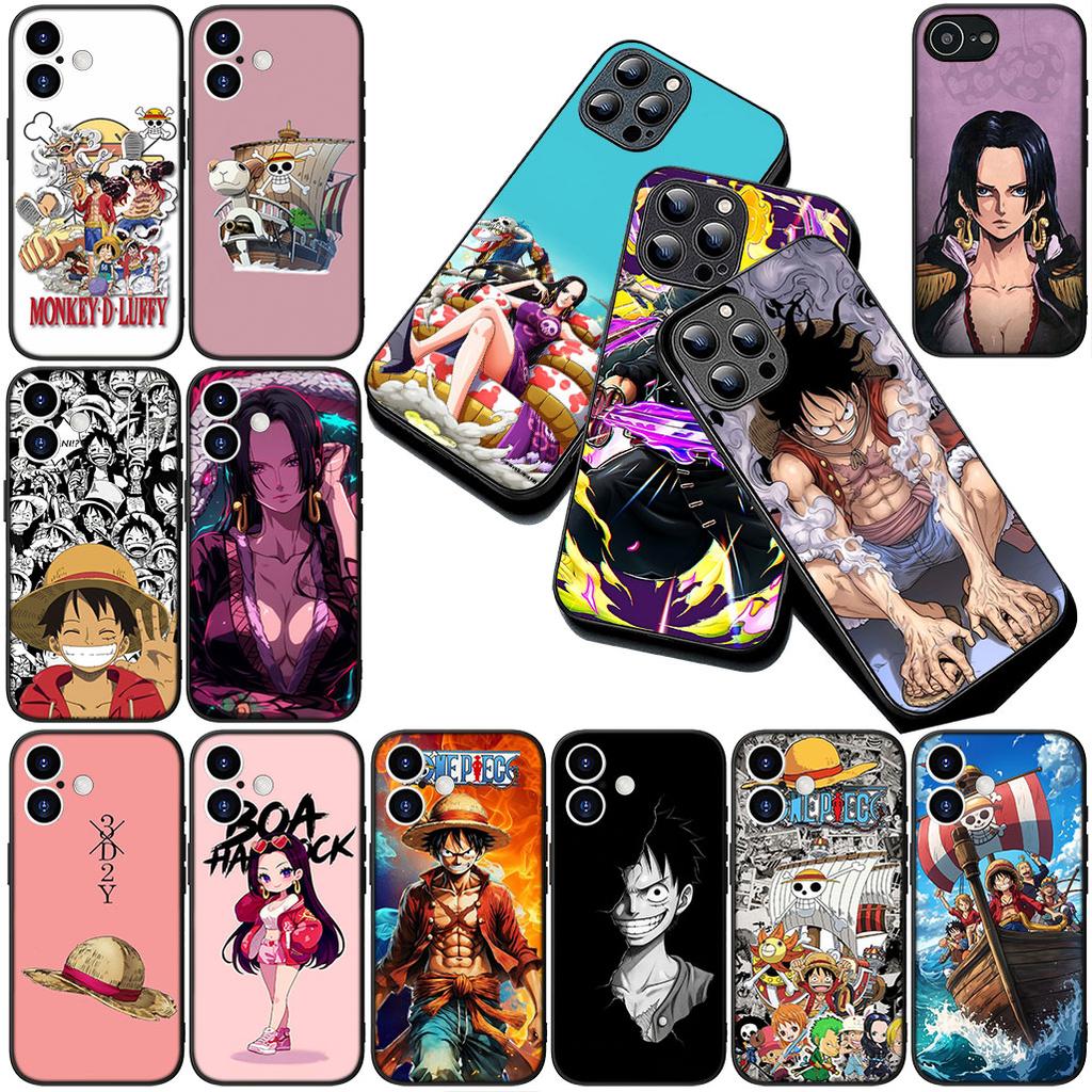 for Motorola Moto Edge 70 60 Fusion NEO Pro G56 G96 G04 G05 20 G Stylus Phone Case Boa Hancock One Pieces Luffy Roronoa Zoro