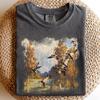 Retro Mallard Duck Hunting Shirt, Autumn Landscape Tee, Waterfowl Hunter Top