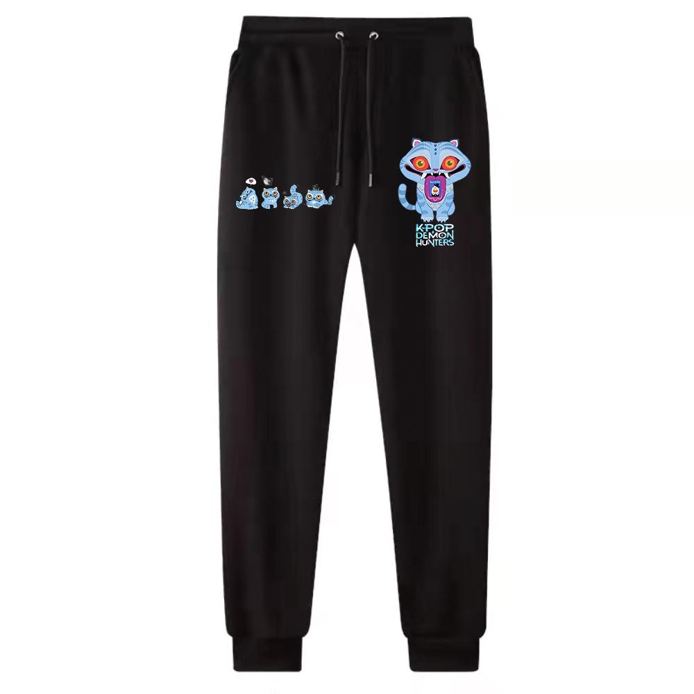 K-pop Anime Kpop Demon Hunter Tiger Pants Man Woman Harajuku Streetwear Trousers