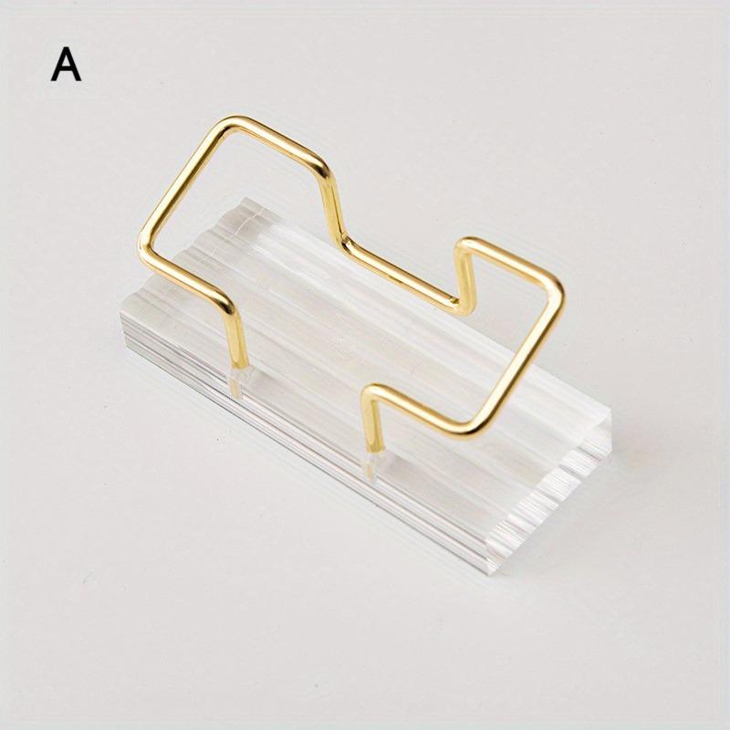 Business Card Holder Used for Office Desks Modern Card Storage Boxes and Accessories for Men's and Women's Office Desks