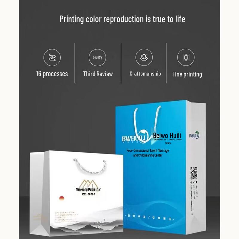 Laiming Customizable Paper Gift Bag