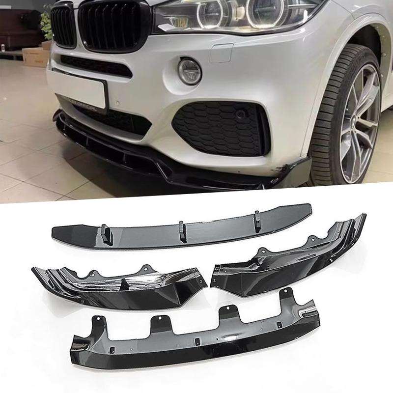 4 PCS Front Bumper Lip Spoiler