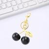 Bag Decoration Delicious Red Cherry Keychain Summer Fruits Cherries Pendant  Car Decoration
