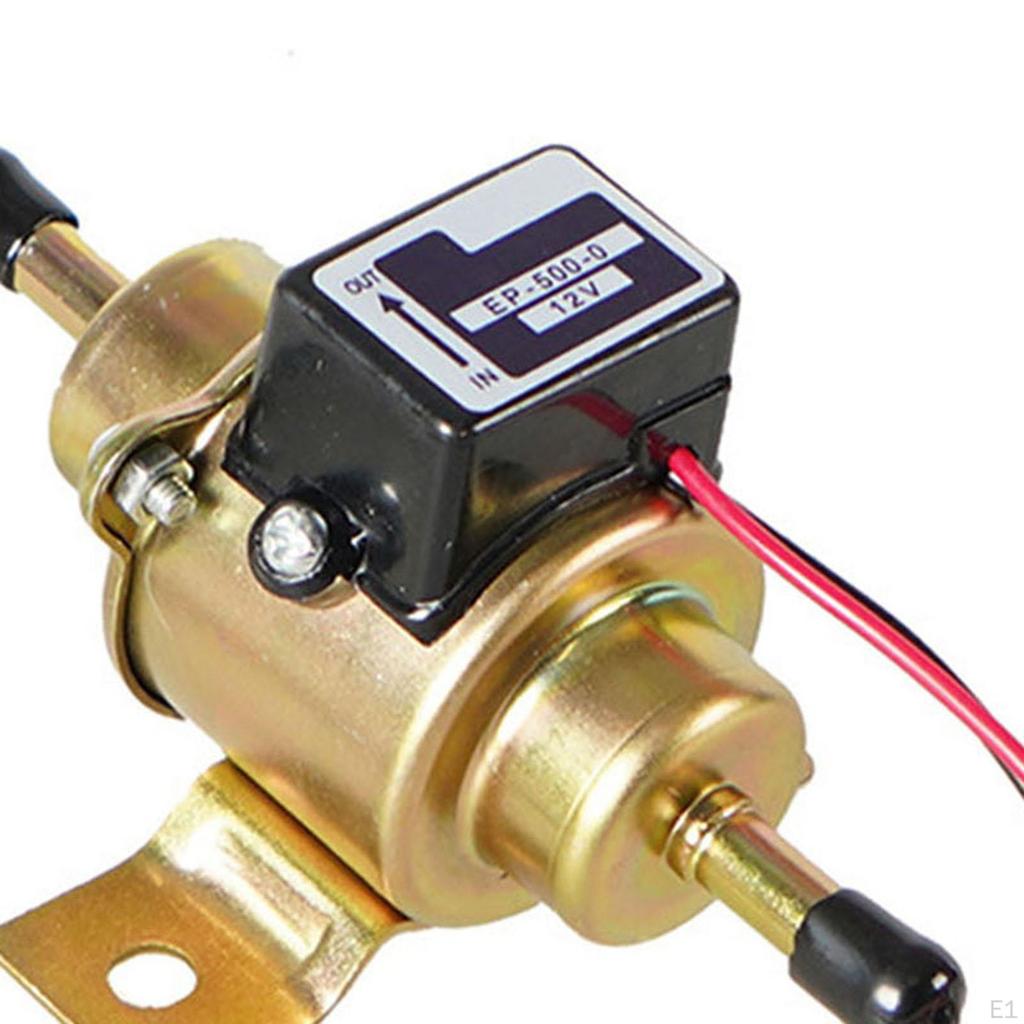 Electric Fuel Pump EP-500-0 Petrol Gasoline Premium 12Volt Low Pressure for Motorcycle Lawn