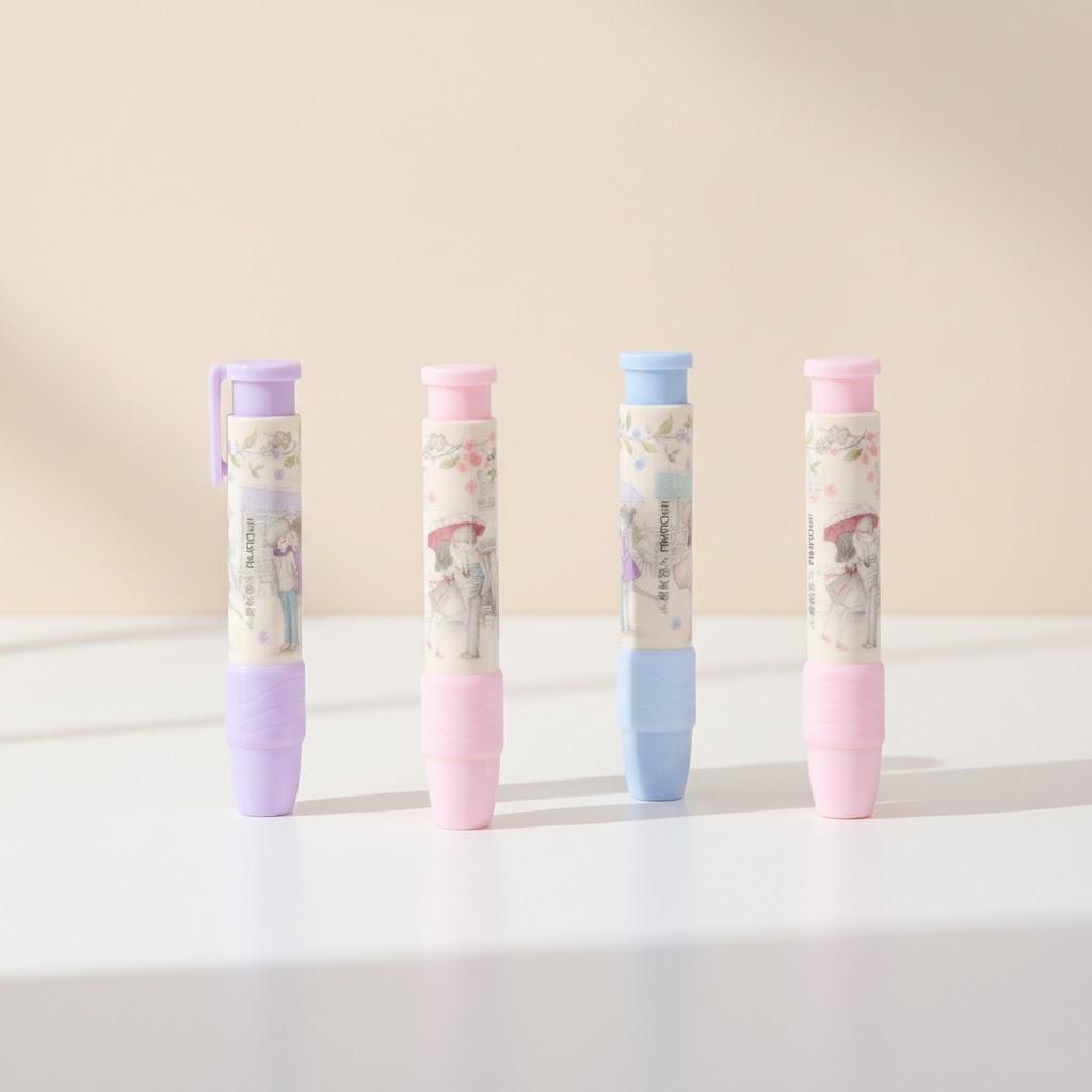 

Stonego Stationery School Eraser Cute Kids Gift Color Sent Randomly Student Supplies Erasers