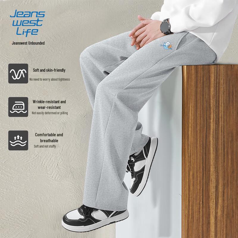 Мужские трикотажные повседневные брюки прямого кроя Jeanswest Life 5XL