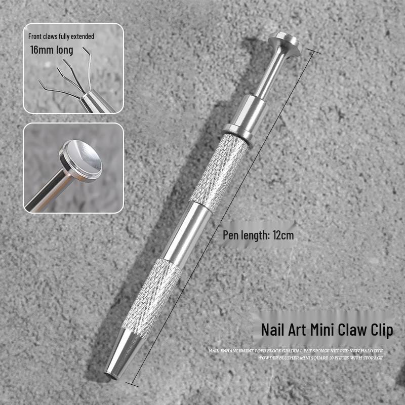 1cm Mini Quadratischer Farbverlaufs-Nagelschwamm