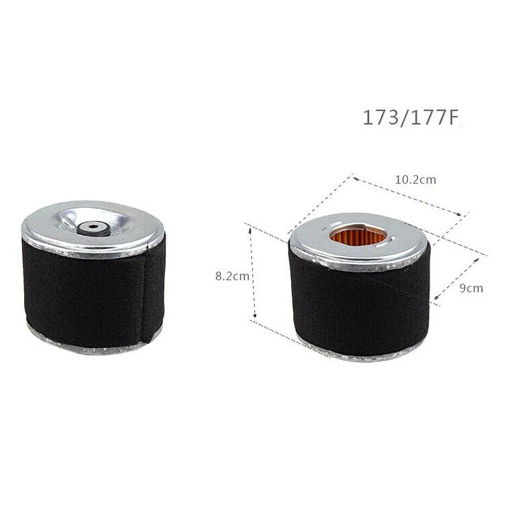 Filtro de Ar 188/190F 173/177F 168/170F Adequado Para Motor 168F 170F 173F 188F Gerador Alternador Peças Acessórios