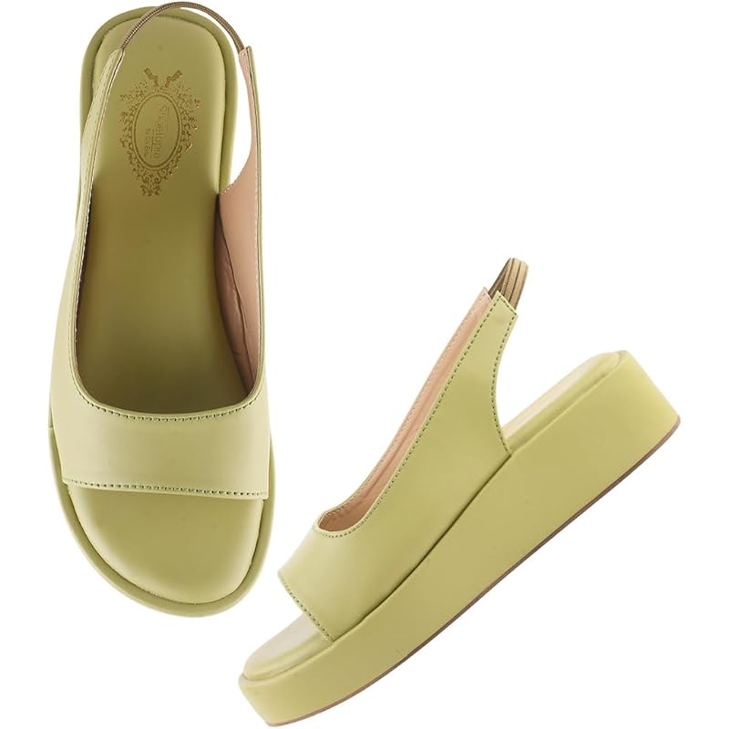 Shoetopia Women'S Heeled Sandal-5 Kids Uk (Lsr-Green)-Eu38