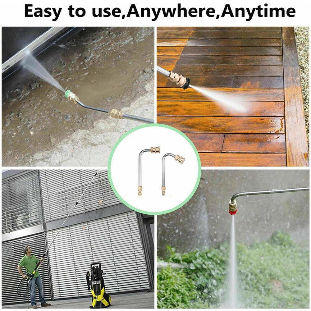 Hochdruckreiniger Verlängerungslanze Schnellanschluss Waschlanze Dachrinnenreinigungswerkzeuge Wasserpistole Lanze Schnellverbindung
