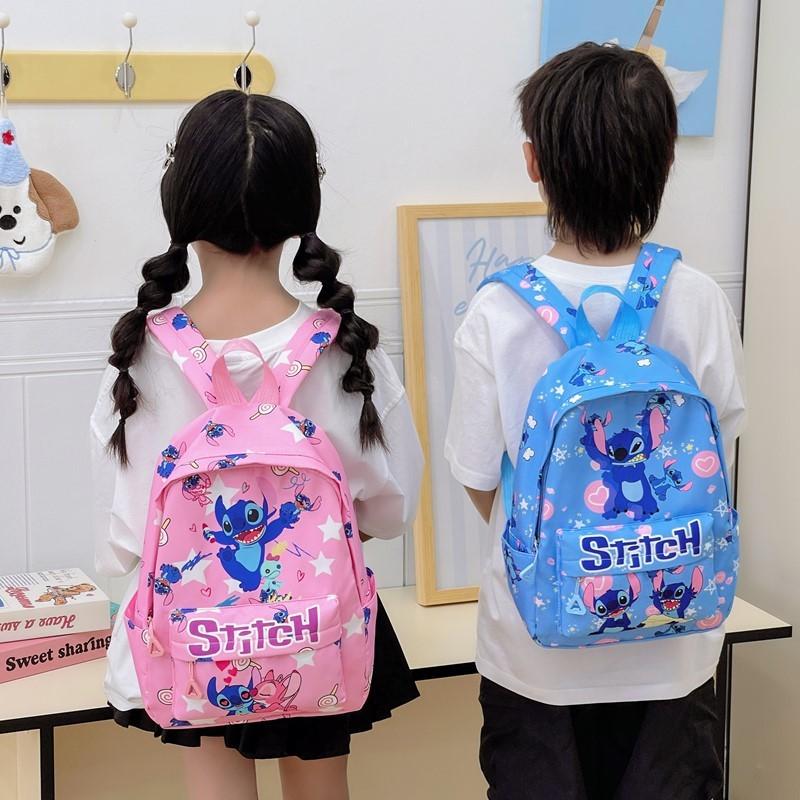 Bubble Cute Love Ice Cream Lilo Angel Cartoon Printed Backpack Children