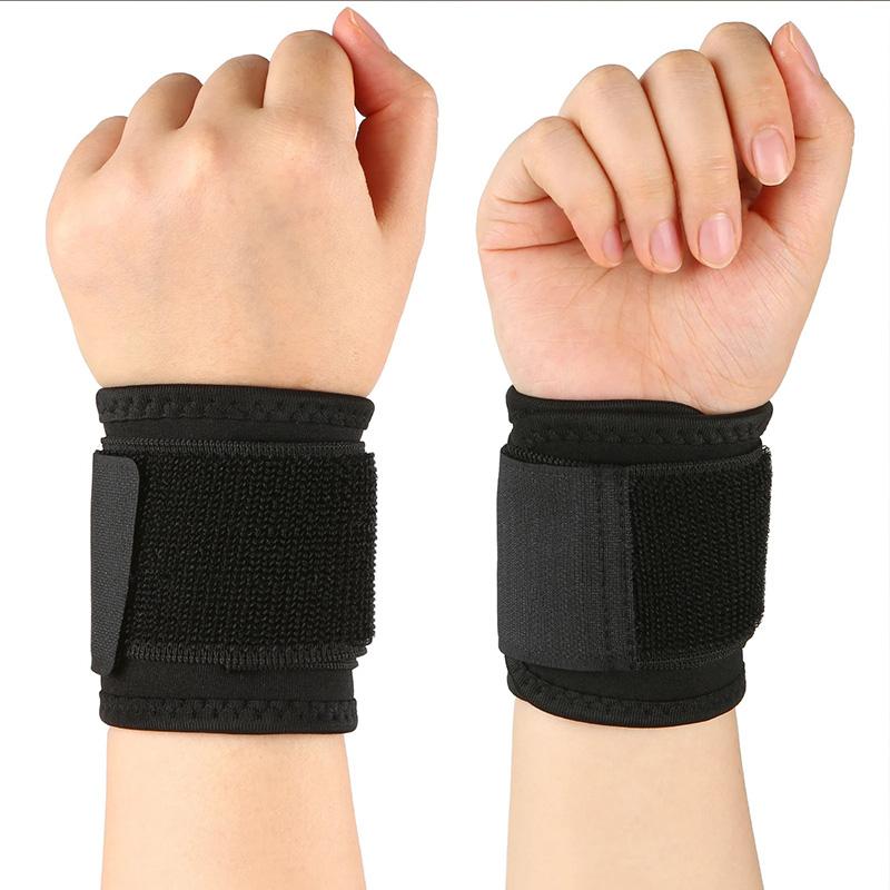 

Left Right Hand Wrist Wraps Fitness Office Pain Relief Wrist Support Brace Wrist Stabilizer Adjustable Wrist Bandages Protector