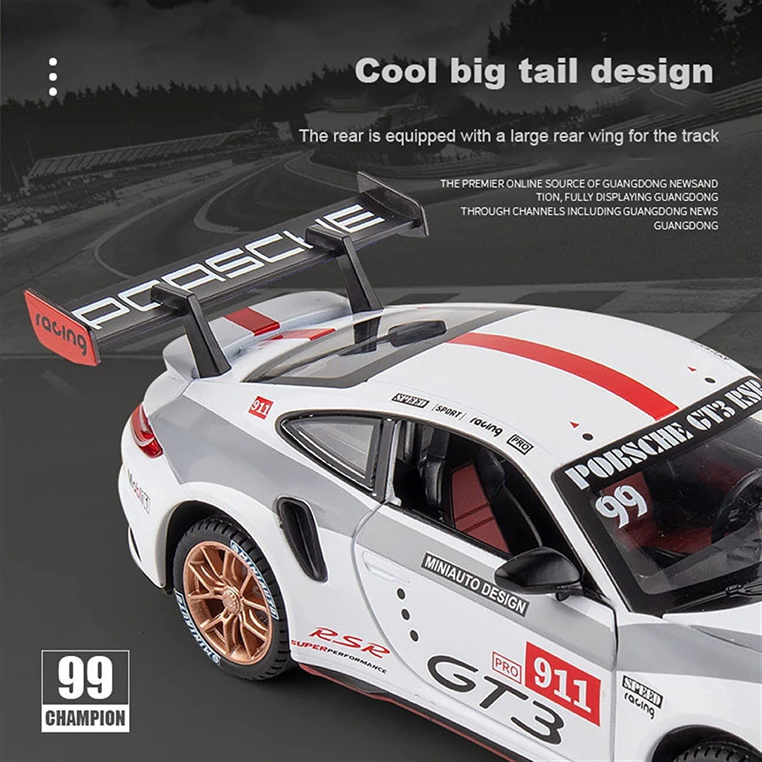 Масштаб 1/24 911 GT3 RSR — фото 6