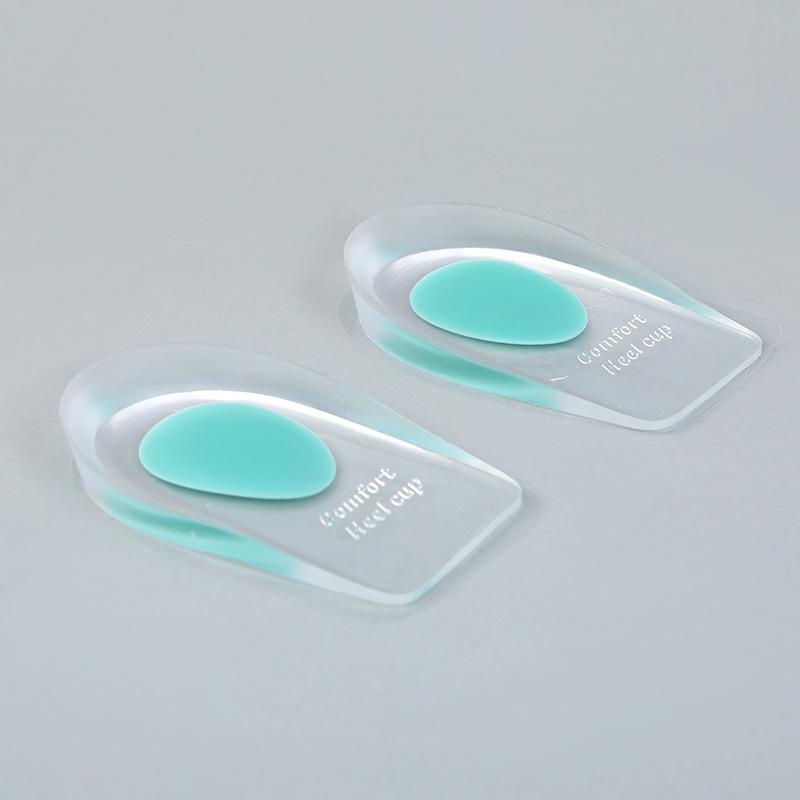 Soft Silicone Heel Pad: Non-Slip, Shock Absorbing, and Comfortable for Foot Fatigue Relief