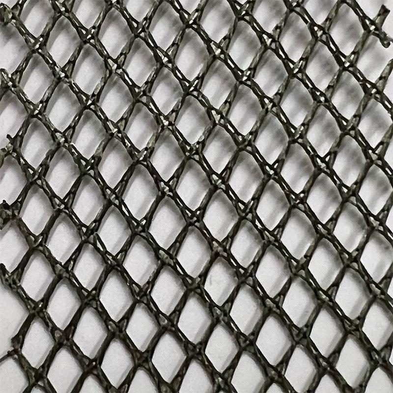 In-Stock K114 Diamond Warp Knit Polyester Mesh Fabric for Bags & Laundry