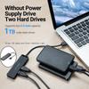 Корпус USB 2.0 HUB Розгалужувач для Флеш-накопичувача Мобільного Жорсткого Диска