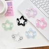 Cute Ins Style Wings Star Carabiner Diy Keychain Bag Charm Backpack Pendant Handbook Acrylic Package Hanging Keychain Decoration