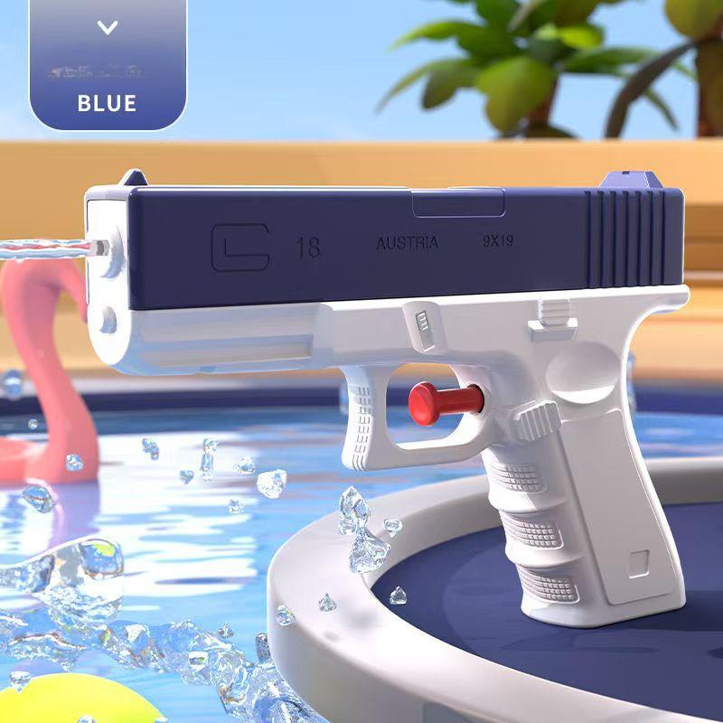 Glock Water Gun Children's Toy, Water Spray, Water Play, Large-capacity Press, Continuous Water Gun Children's Toy Gift