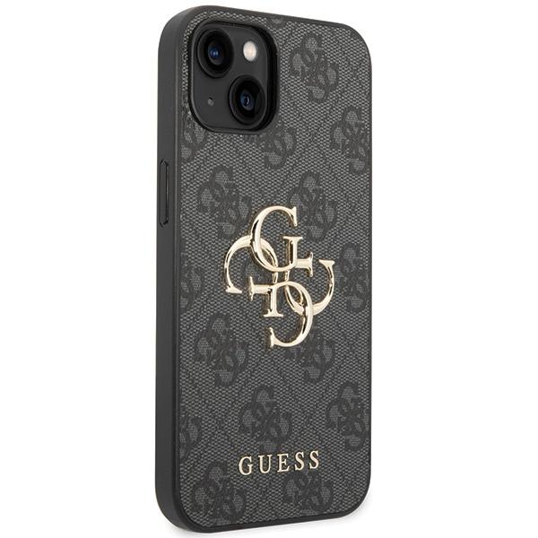 Guess Guhcp15M4Gmggr Iphone 15 Plus/ 14 Plus 6.7 Szary/Grey Hardcase 4G Duże Metalowe Logo