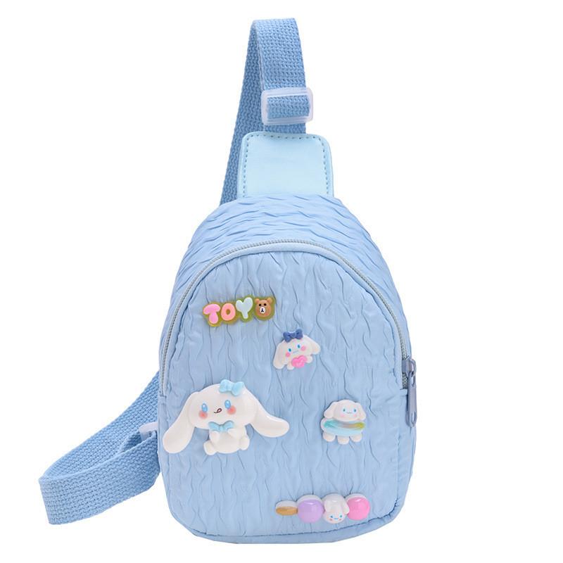 

Melody Animal Cartoon Kids Chest Bag With Breathable Polyester For Daily Use Style A