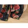 DIMANAF 2026 Estate Nuovi Pantaloni Lunghi Taglie Forti Donna Stampa Vintage Floreale Larghi Vita Elastica Pantaloni Casual da Donna