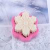 Handmade  Soap  Mold Silicone Maple Leaf Snowflake Shaped Diy Fondant Baking Cooking Cake Decorating