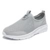 Men's One-piece Mesh Shoes with Spring and Summer Low Cut Sleeves, Perforated and Breathable Sports Shoes, Lightweight and Casual Shoes